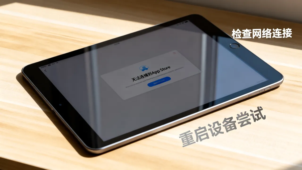ipad为什么苹果商店无法连接服务器出错，服务器连接失败怎么办？
