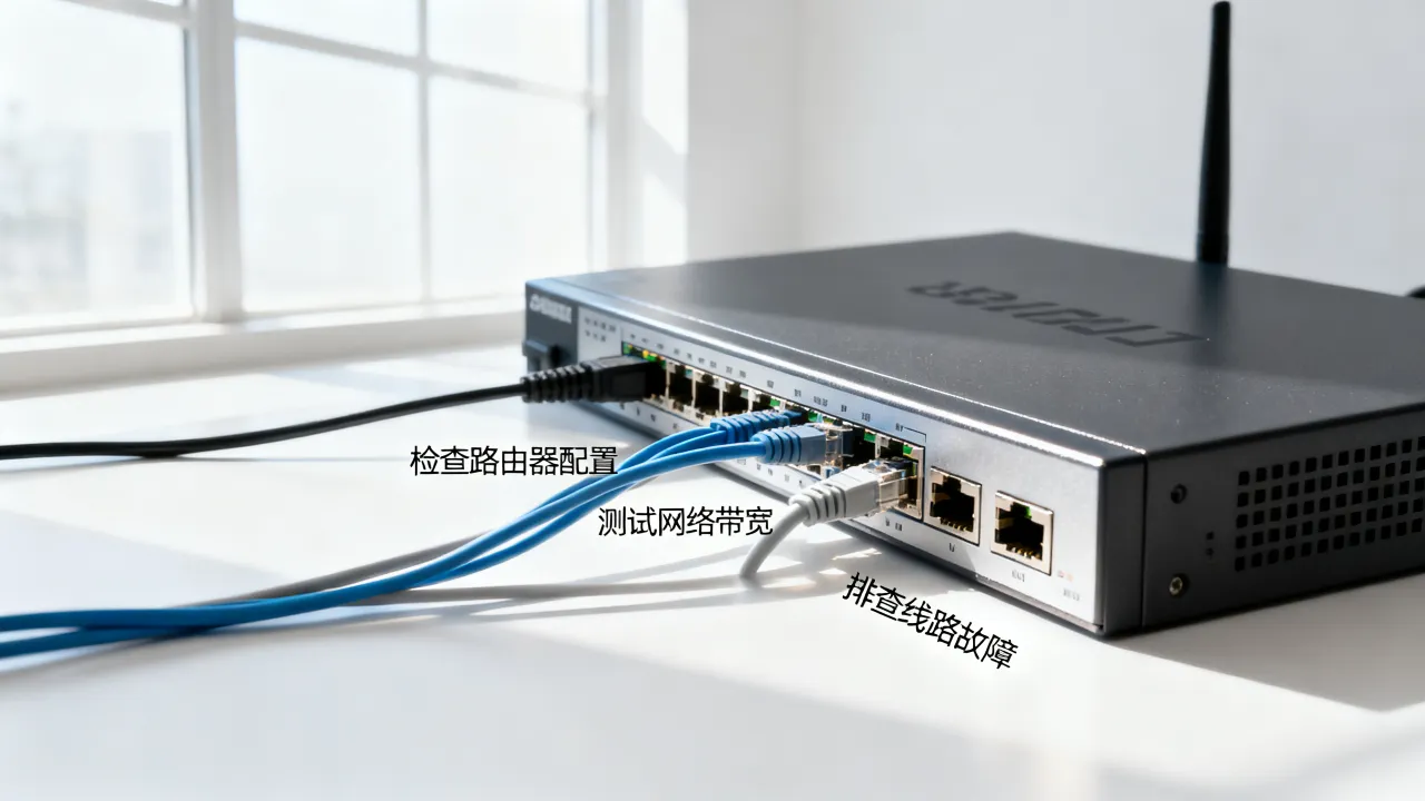 100M服务器宽带只有10M是什么原因，如何解决？