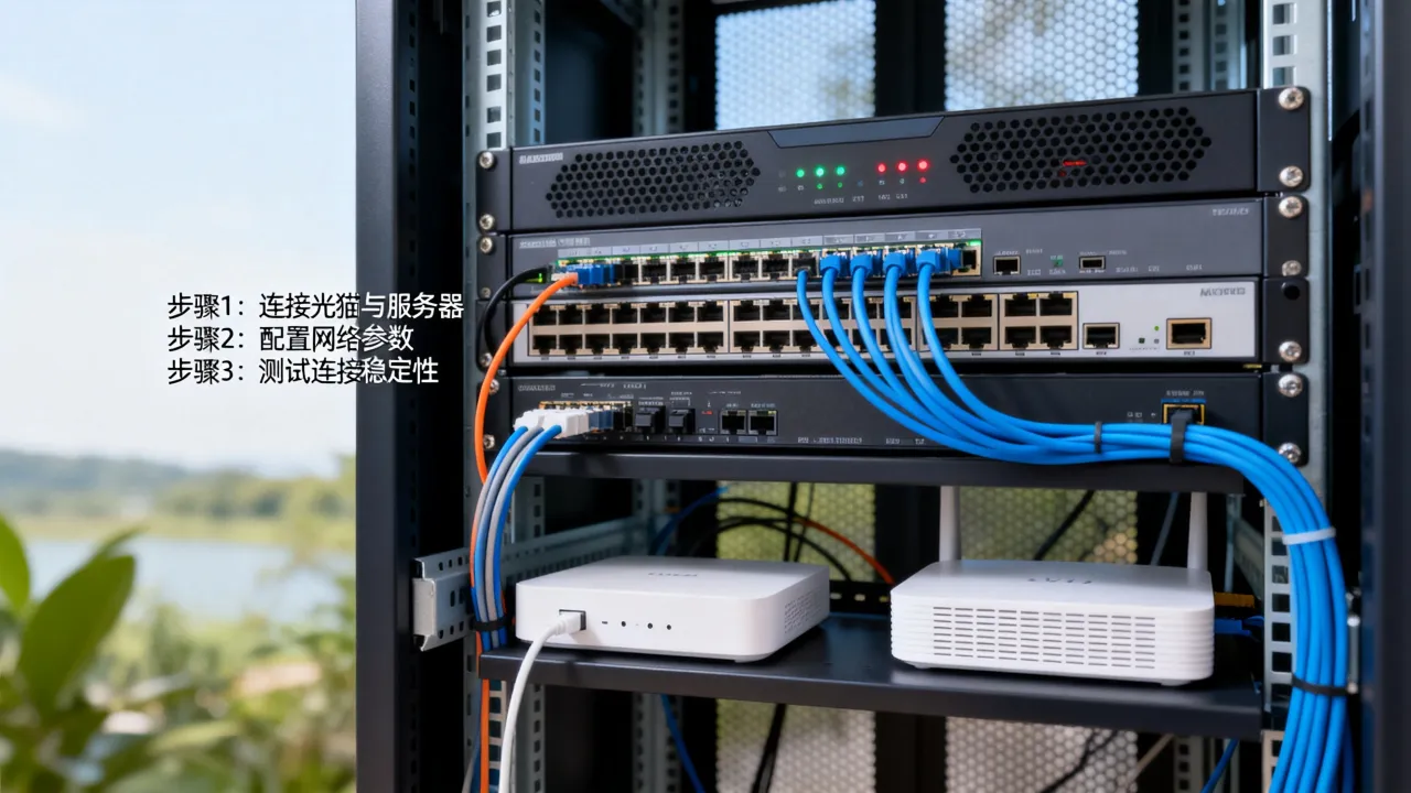 专线宽带接服务器怎么设置？企业专线宽带如何连接服务器？