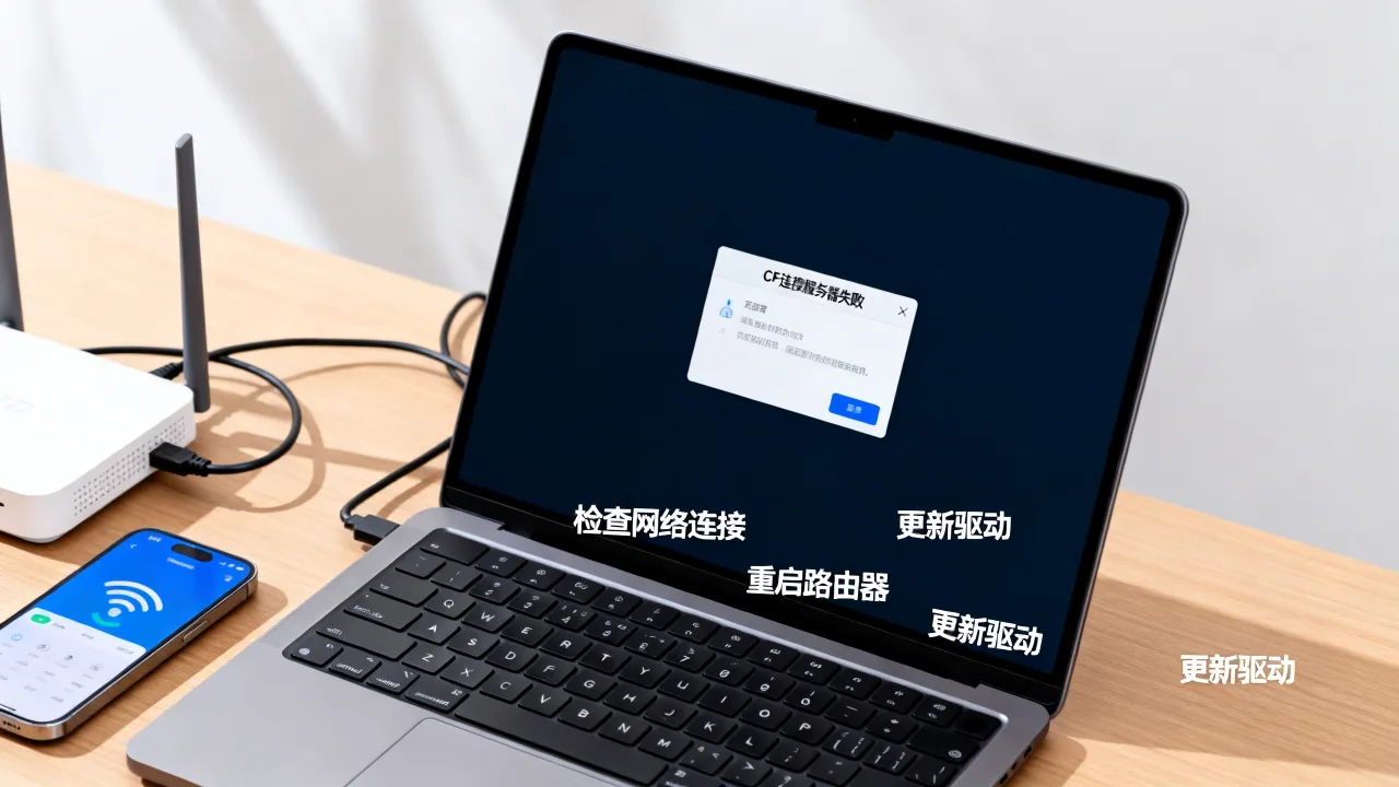 CF为什么连接服务器失败怎么回事，连接失败如何快速解决？