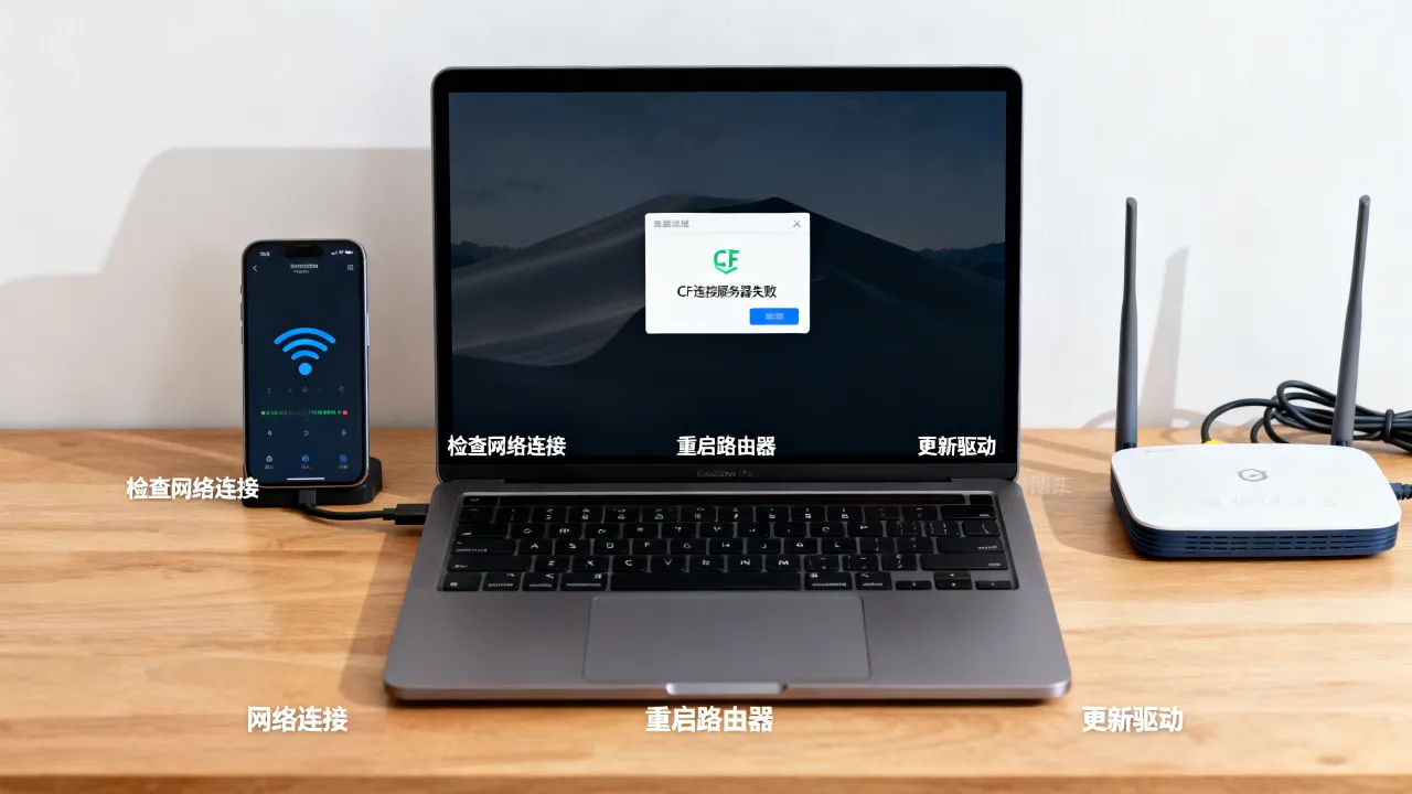 CF为什么连接服务器失败怎么回事，连接失败如何快速解决？