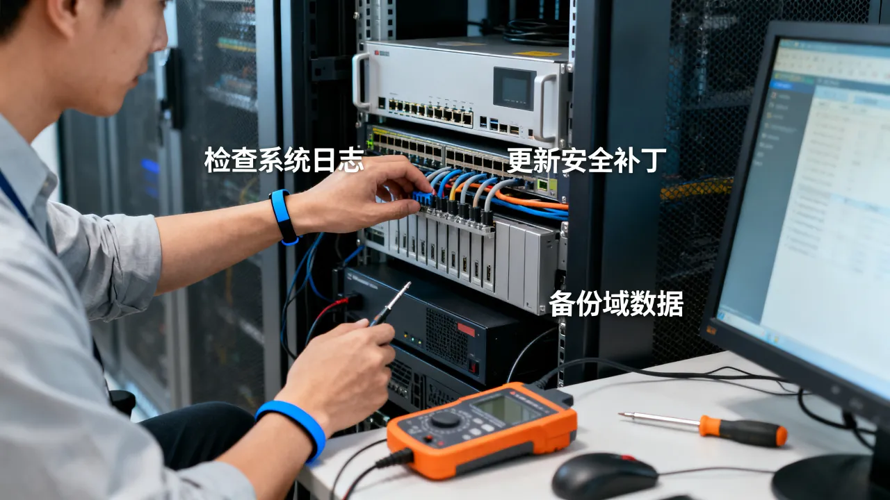 服务器域控运维怎么做，域控服务器日常维护要点