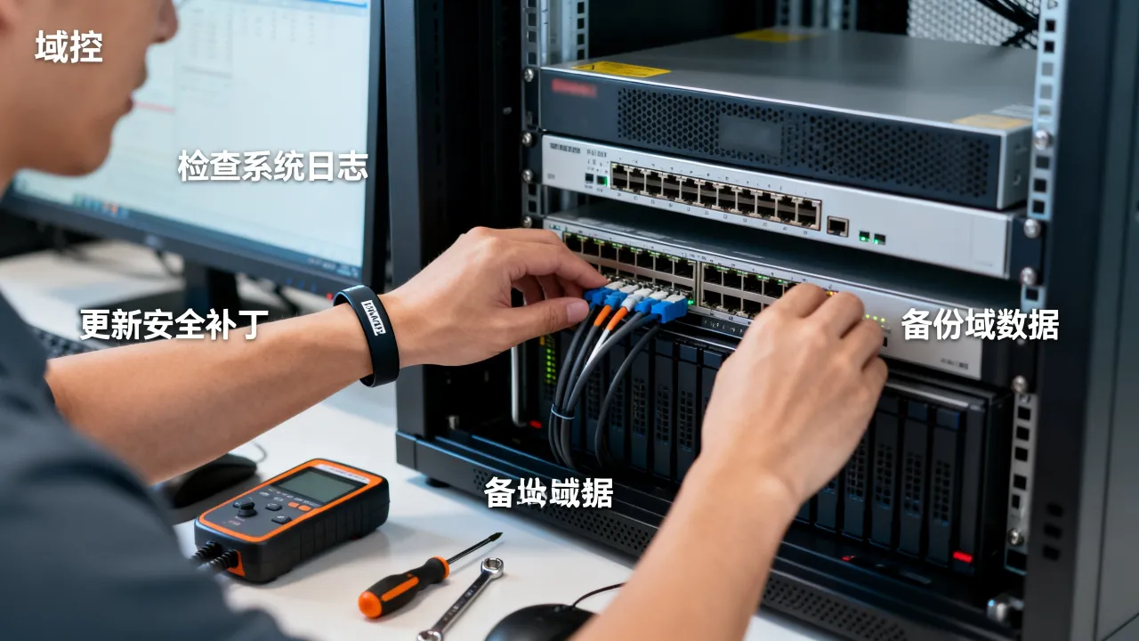 服务器域控运维怎么做，域控服务器日常维护要点