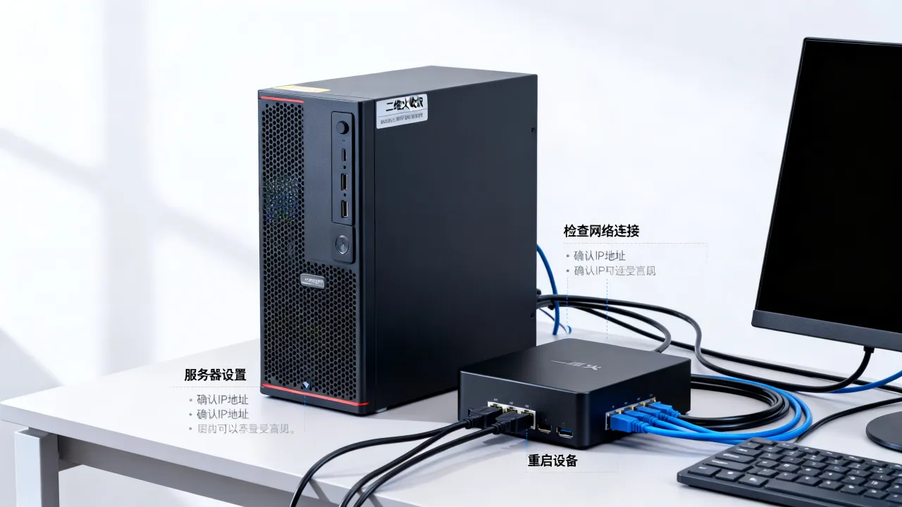 二维火收银系统服务器怎么设置？连接不上怎么办