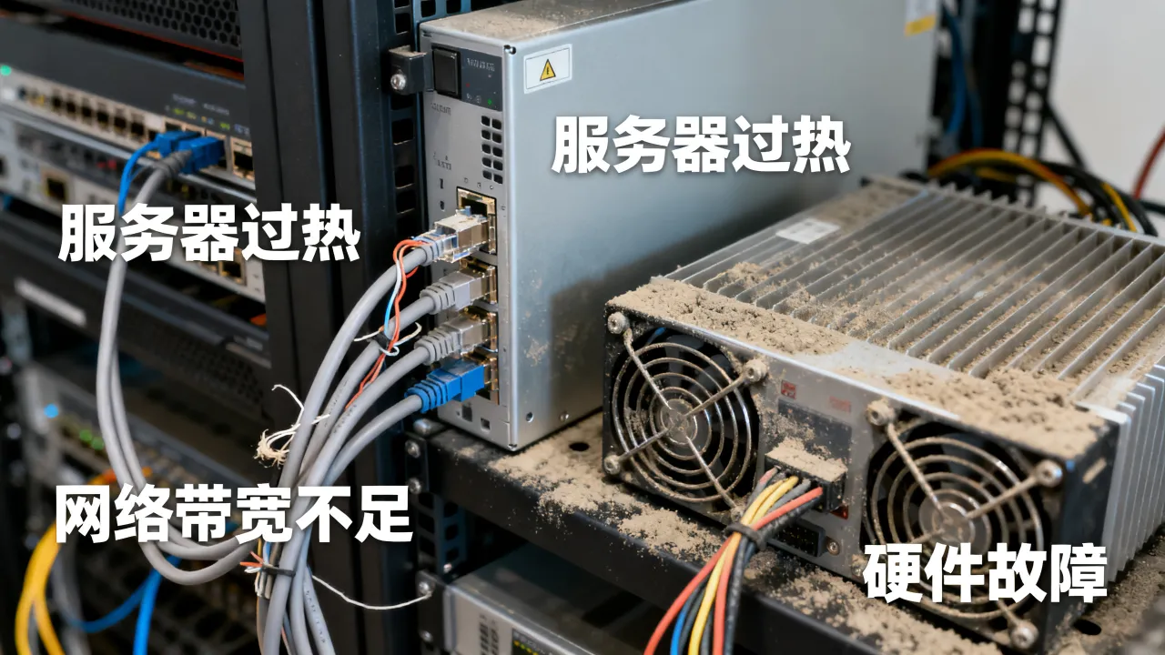 如何使服务器网速变慢，服务器网速变慢是什么原因造成的？