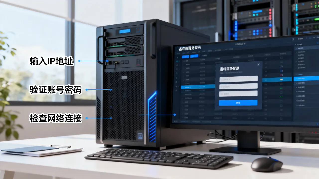 如何登录运维服务器？，运维服务器登录不上怎么办？