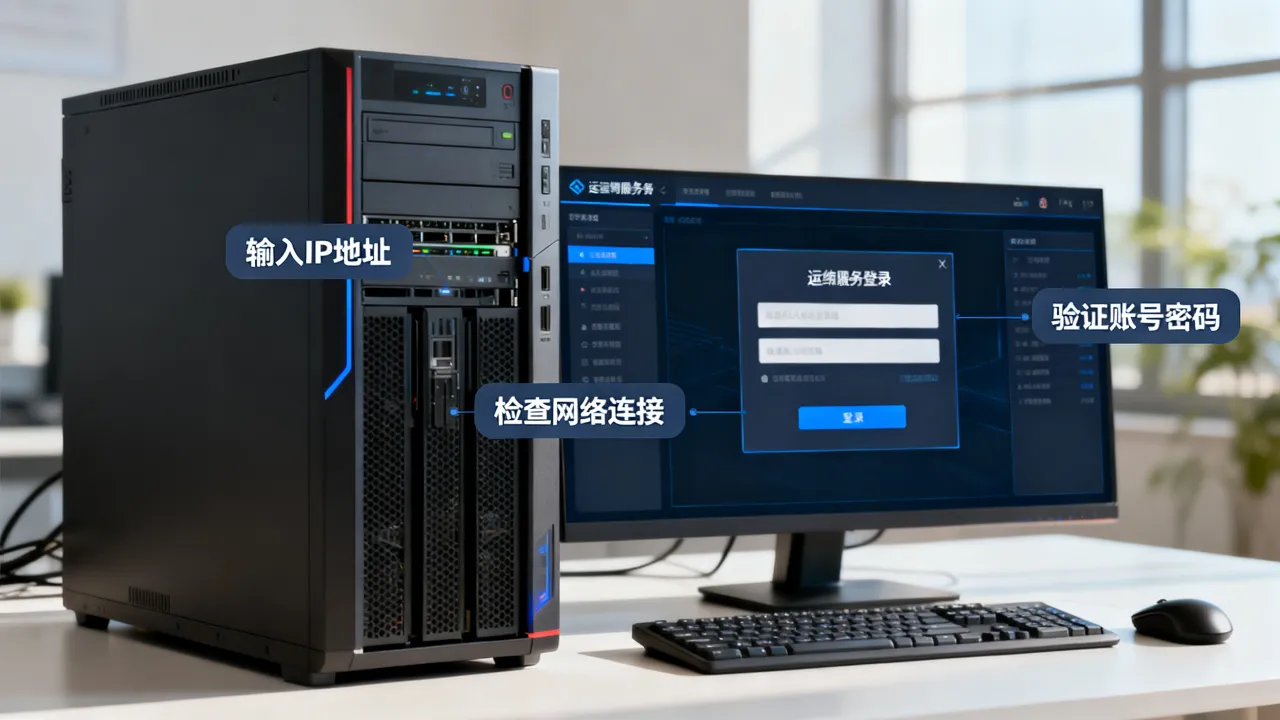 如何登录运维服务器？，运维服务器登录不上怎么办？