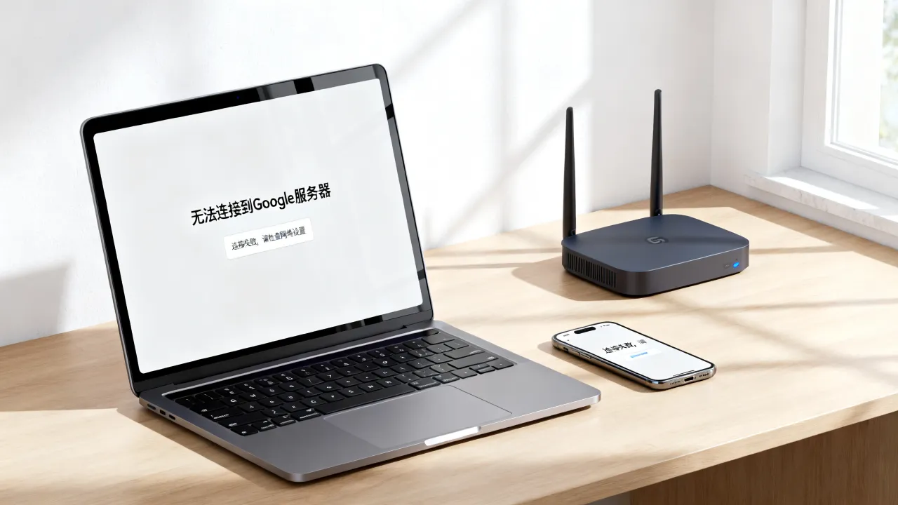 为什么google服务器无法连接服务器，连接失败如何解决