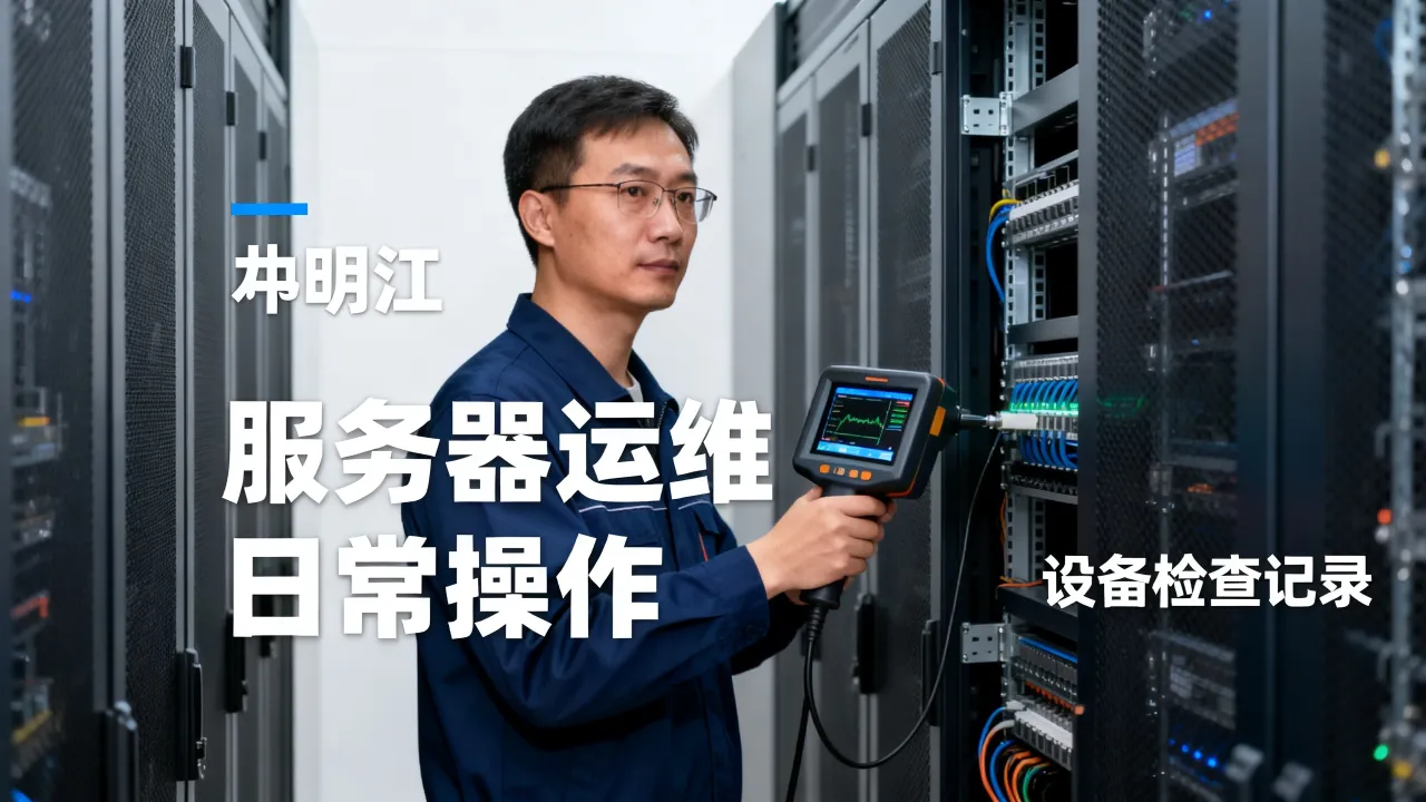 服务器运维是做什么的，服务器运维钟明江是谁？