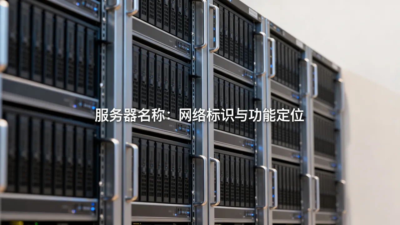 为什么会有服务器名字，服务器名称是什么意思？