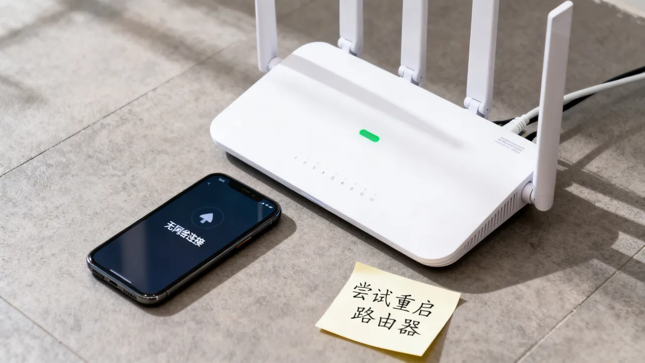wifi网速慢连不上服务器怎么办，路由器重启有用吗
