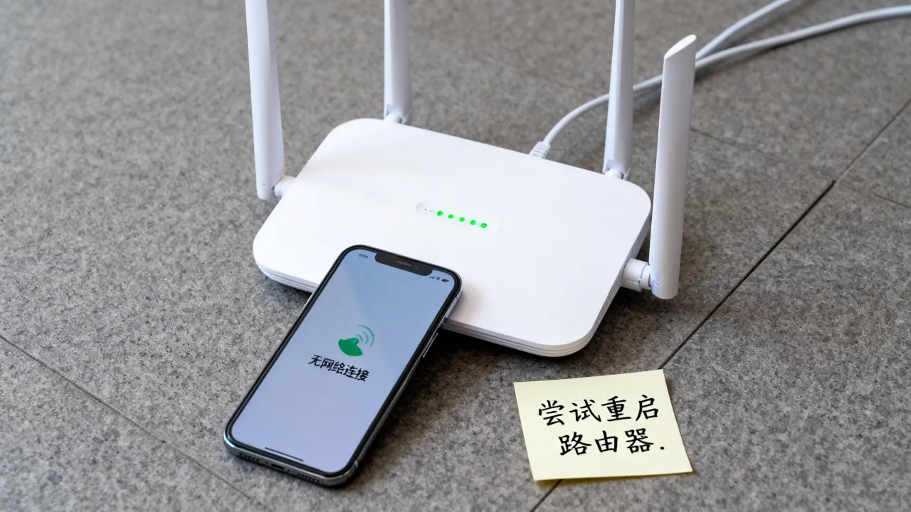 wifi网速慢连不上服务器怎么办，路由器重启有用吗