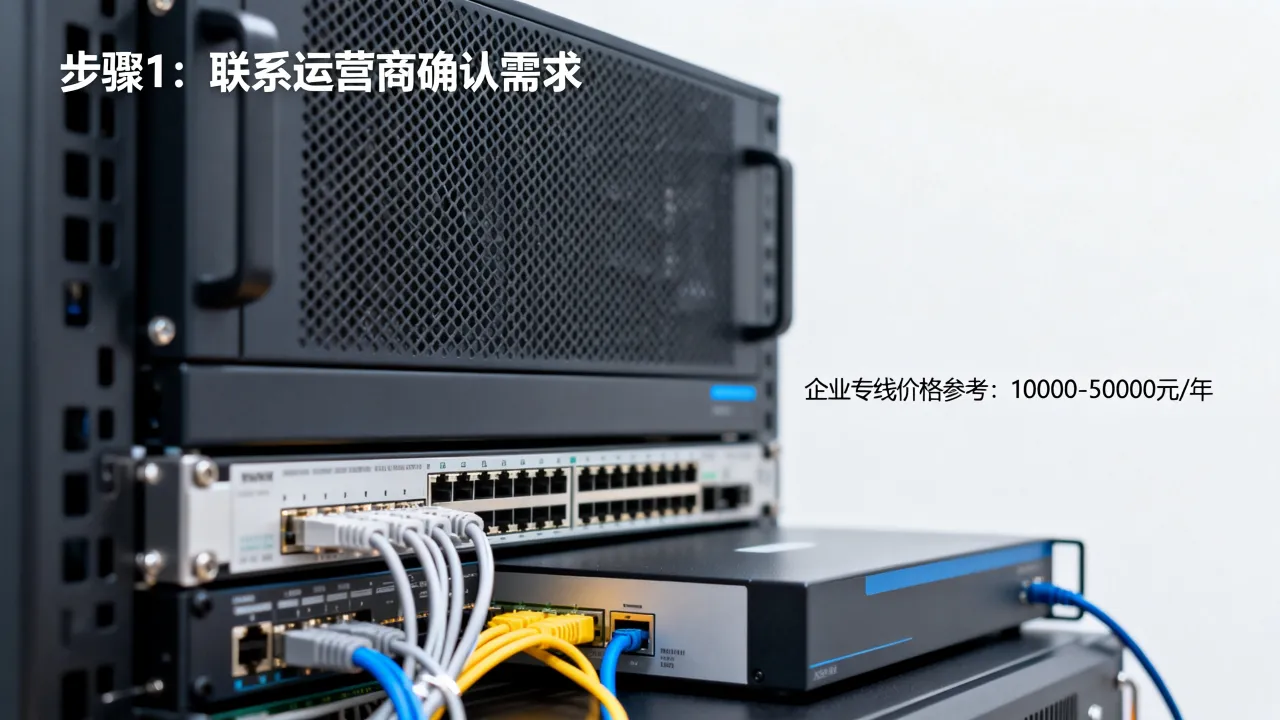 怎么拉服务器宽带，企业专线多少钱一年