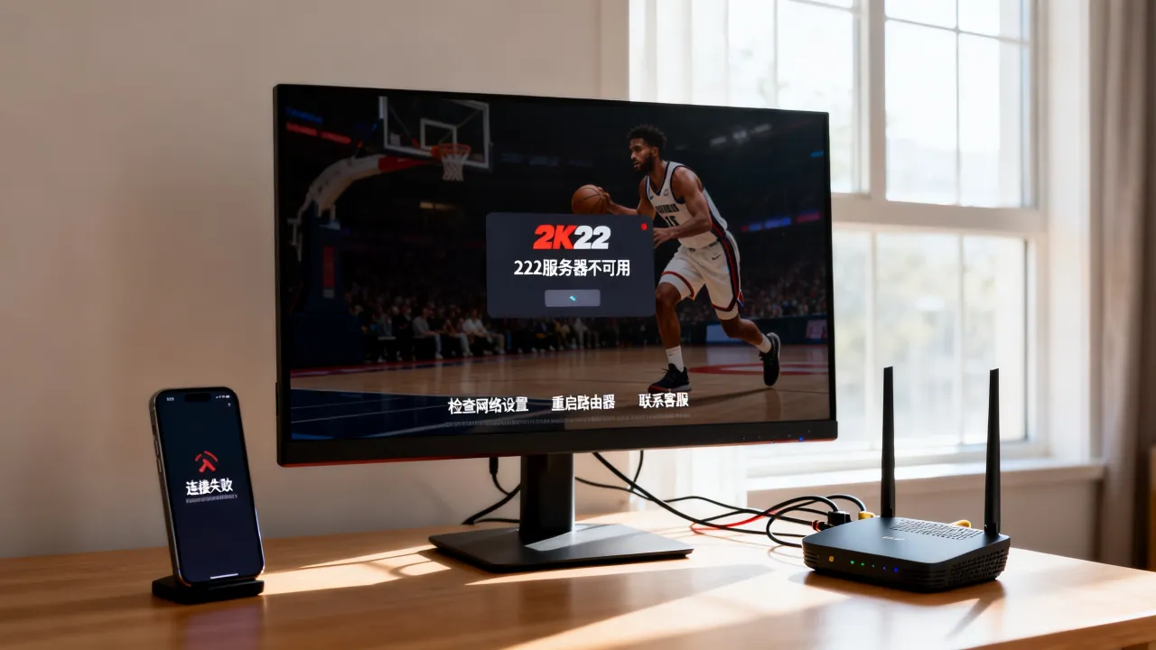 为什么2k22服务器不可用，2k22服务器一直连不上怎么办