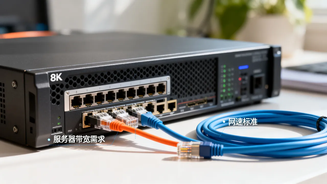 服务器的网速速要多少，服务器带宽多少够用？