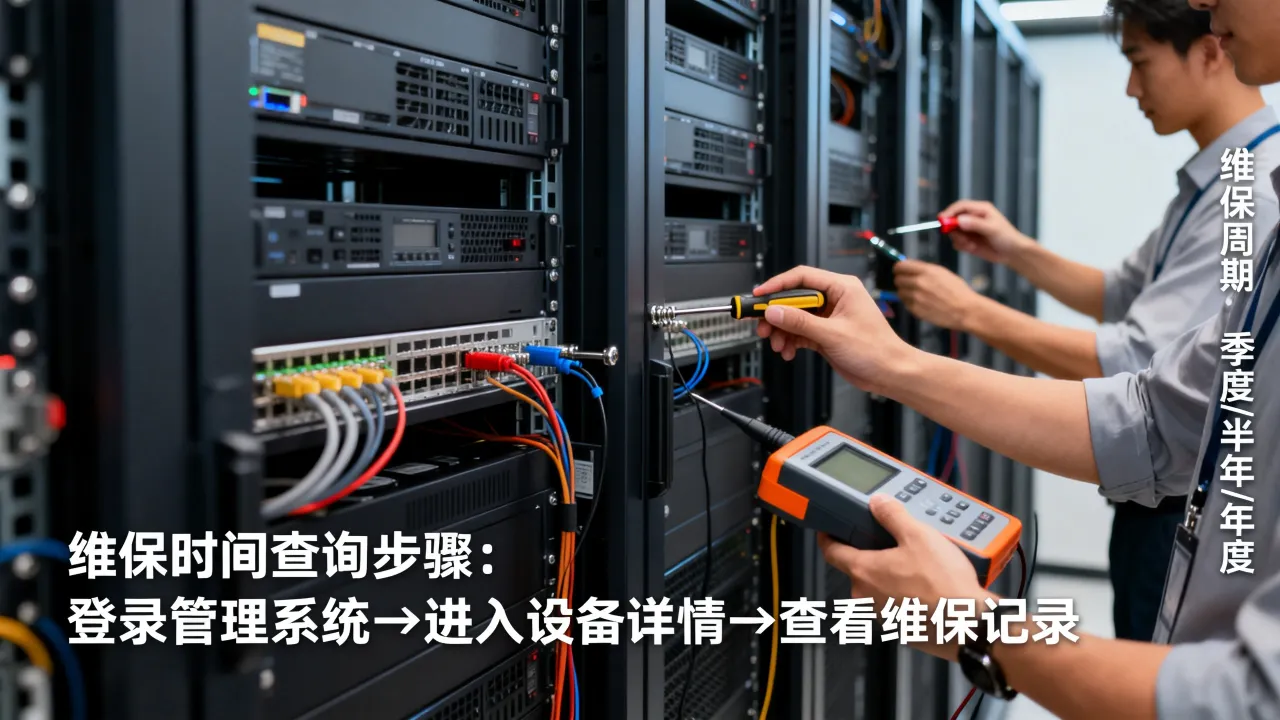 服务器维保时间查询怎么查？服务器维保周期是多久一次