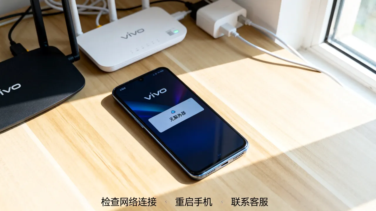 为什么vivo显示无服务器，是什么原因造成的又该怎么解决？