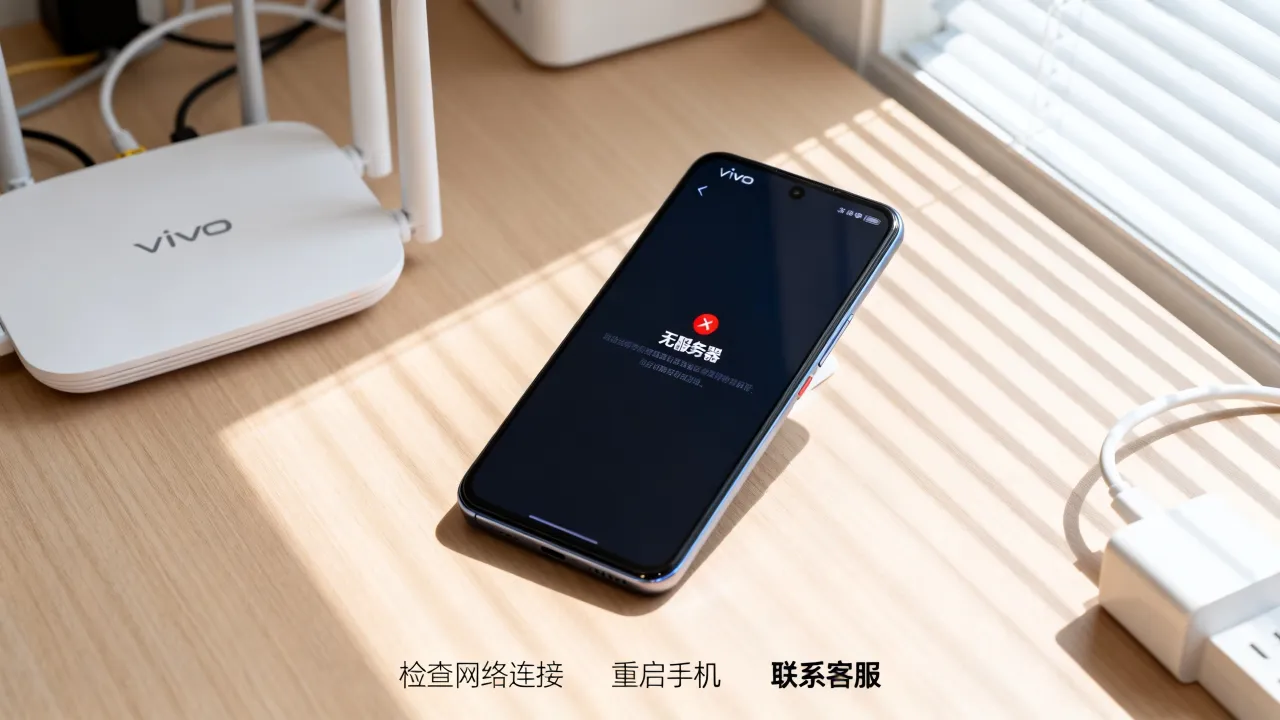 为什么vivo显示无服务器，是什么原因造成的又该怎么解决？