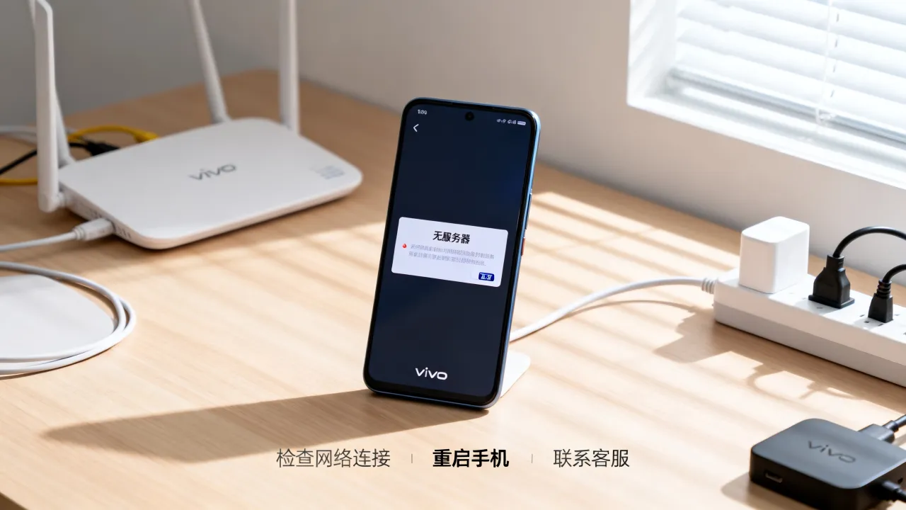 为什么vivo显示无服务器，是什么原因造成的又该怎么解决？