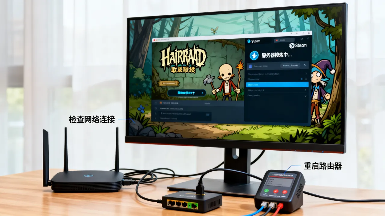 steam饥荒为什么刷不出服务器，饥荒联机版搜不到服务器怎么办？