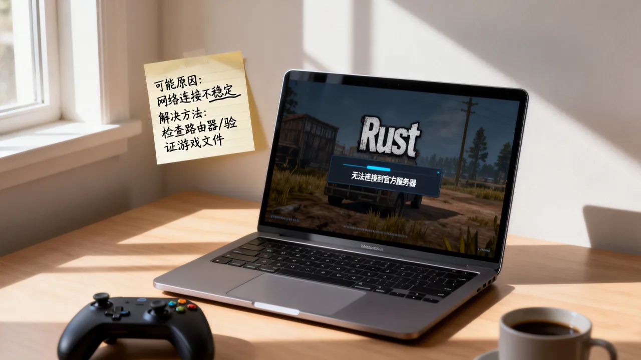 rust为什么加载不出官方服务器，加载失败原因及解决方法