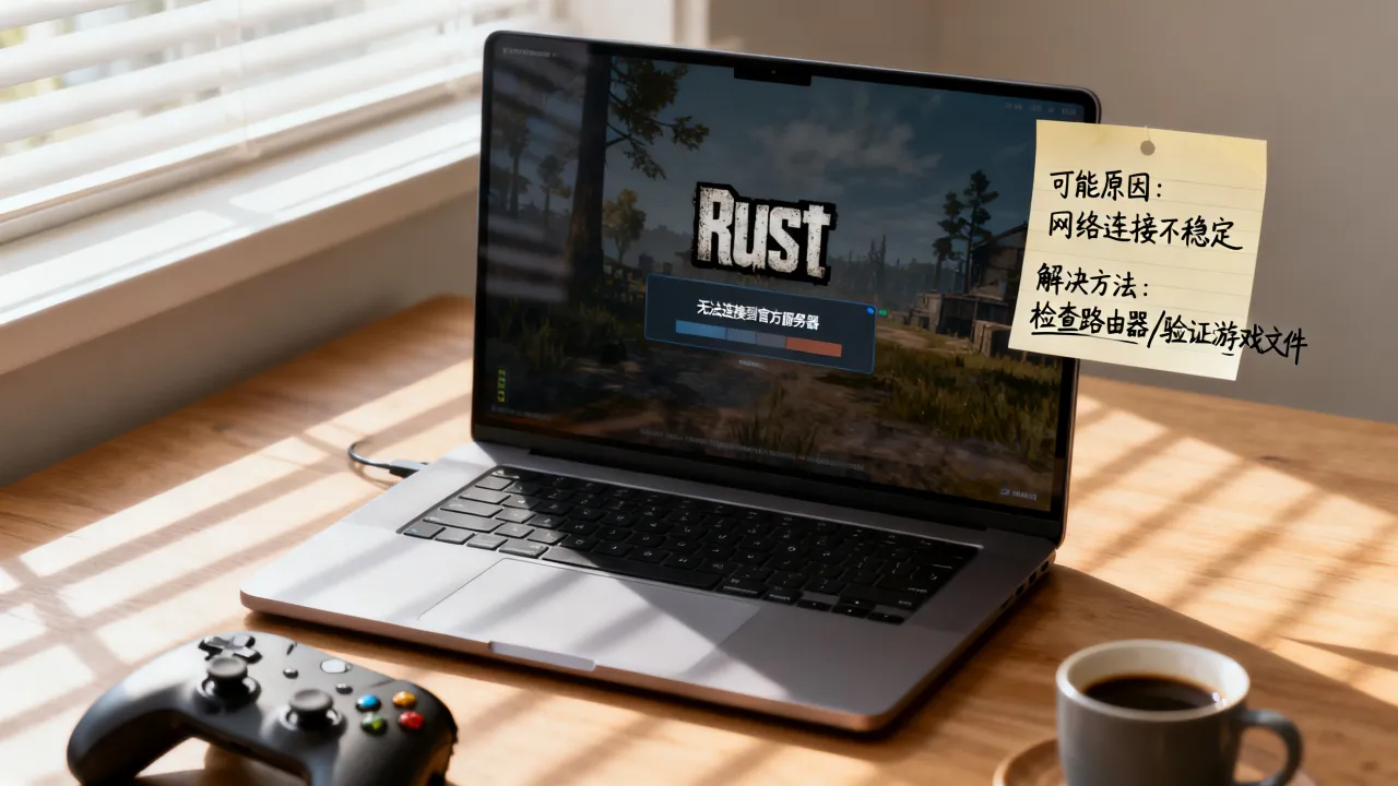 rust为什么加载不出官方服务器，加载失败原因及解决方法