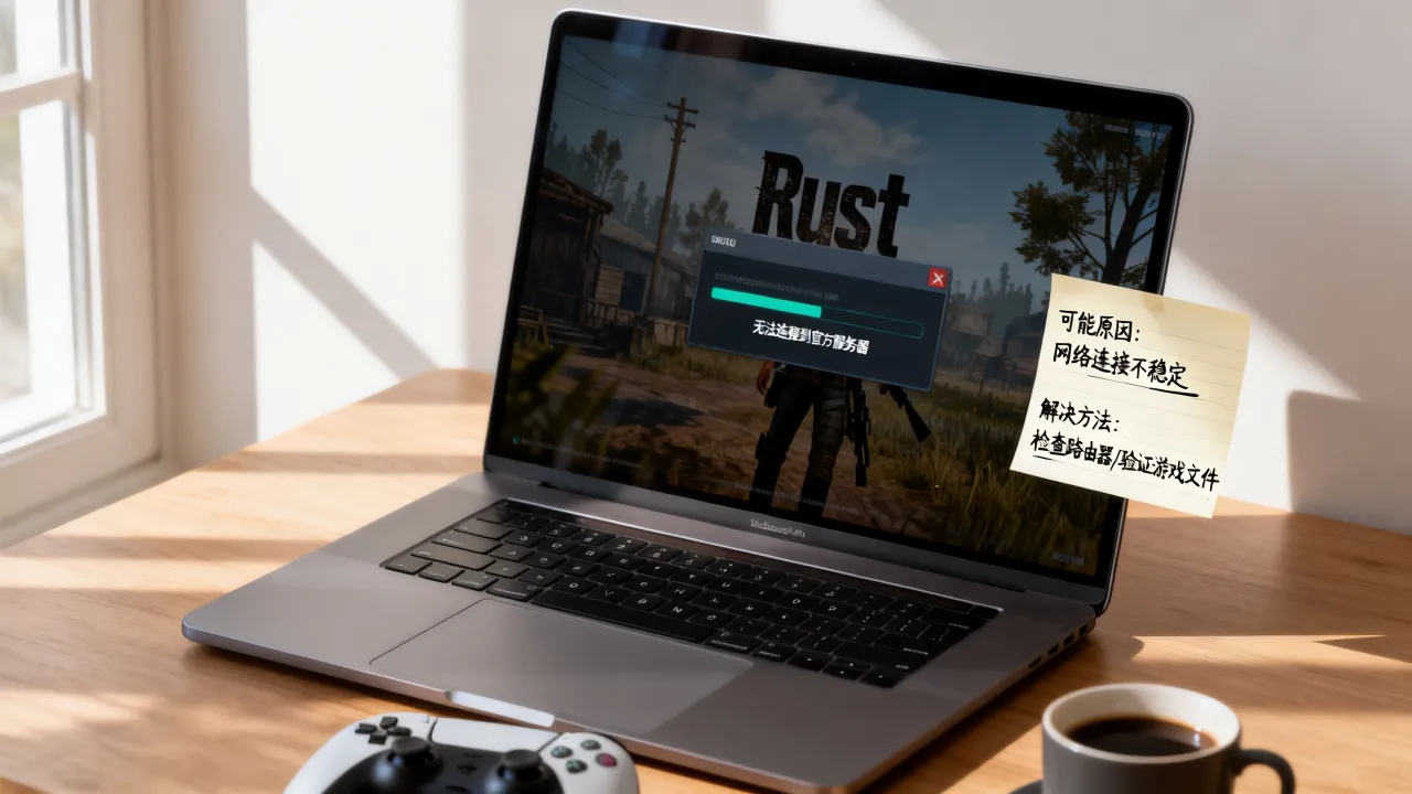 rust为什么加载不出官方服务器，加载失败原因及解决方法