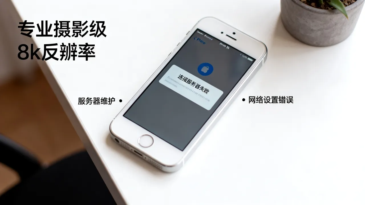 苹果5s为什么连接服务器失败，是什么原因导致的