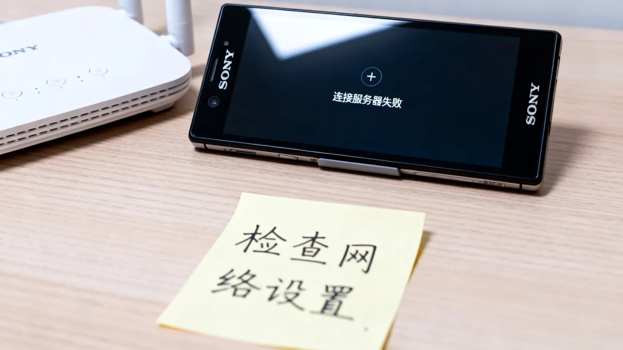 索尼z1为什么不可以连接服务器，连接失败怎么解决