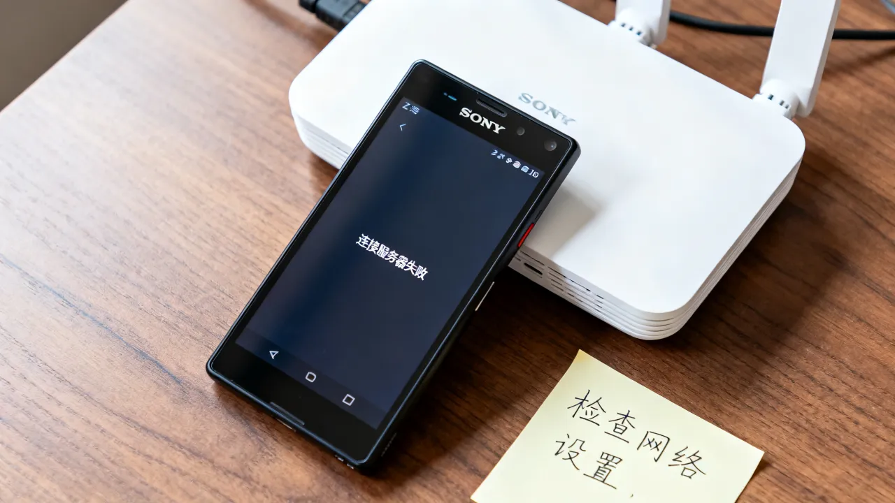 索尼z1为什么不可以连接服务器，连接失败怎么解决