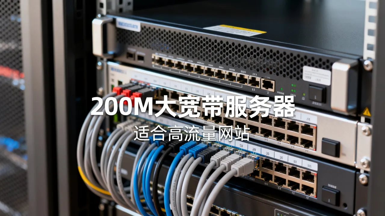 200M大宽带服务器怎么样，适合什么网站使用？