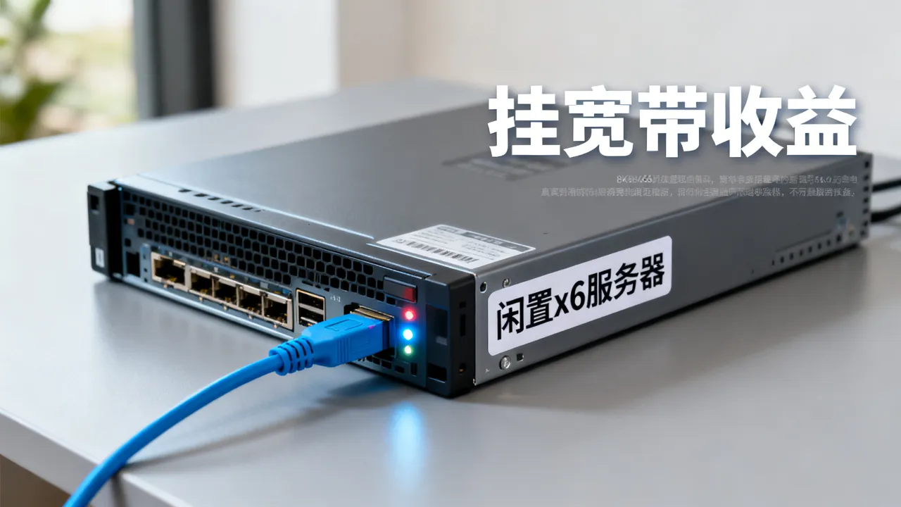 闲置x86服务器挂宽带能赚钱吗？怎么利用赚取收益