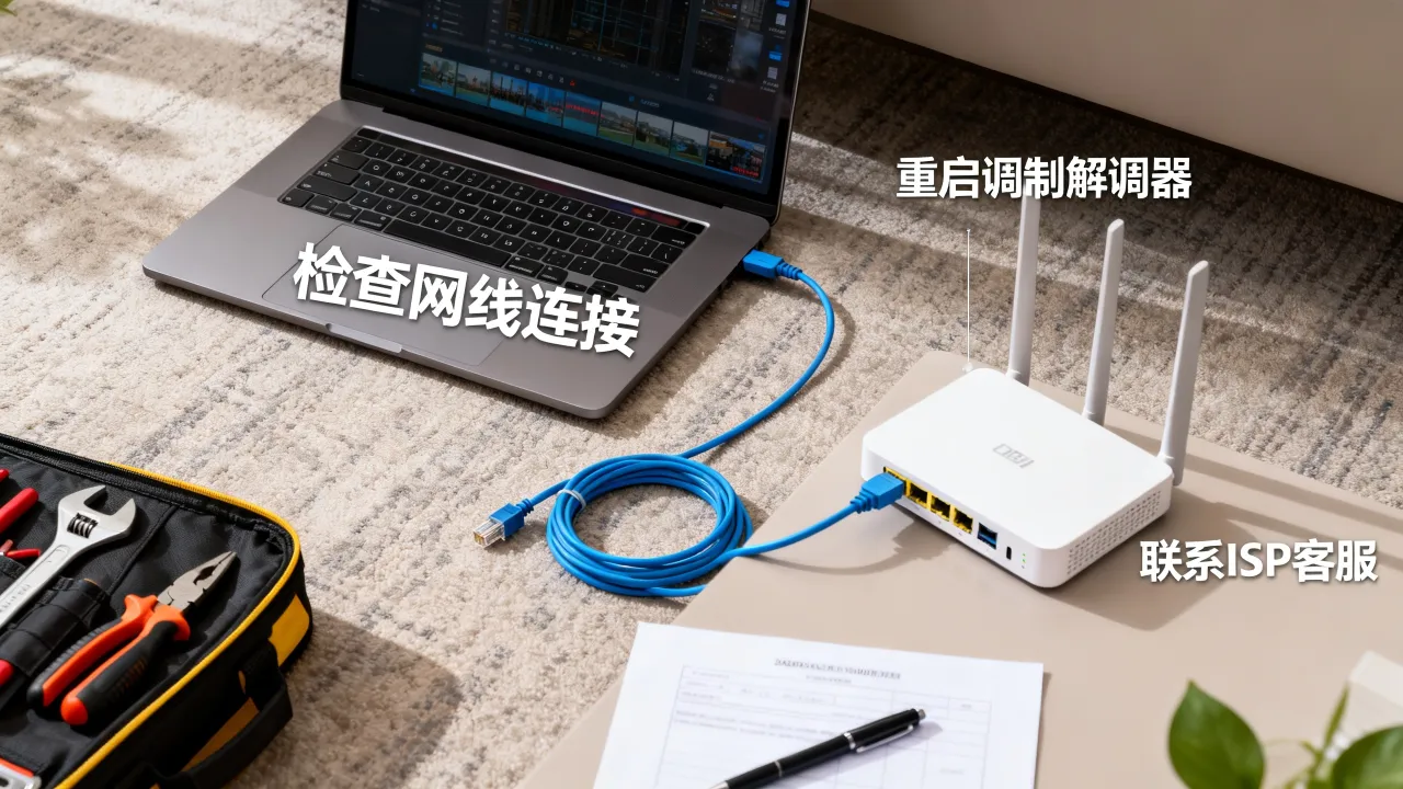 宽带连接isp服务器超时怎么办，isp服务器超时如何修复