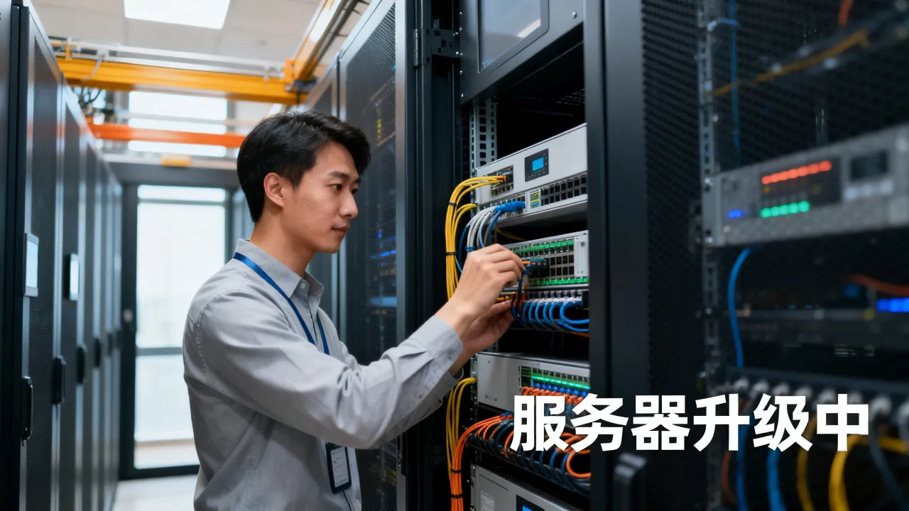 为什么今天服务器升级，网站无法访问怎么回事？