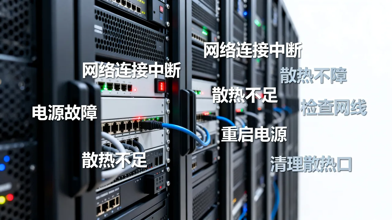 服务器为什么会无响应，服务器无响应是什么原因怎么解决