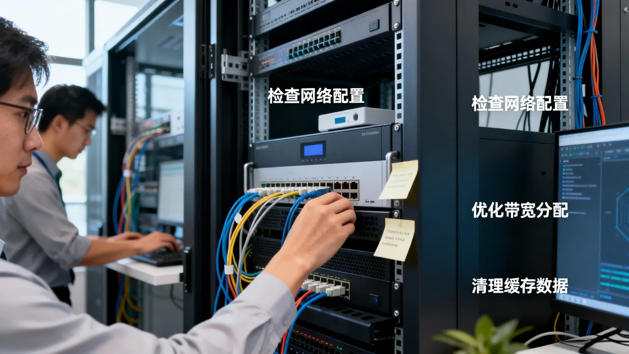 服务器怎么优化网速，服务器网速慢的解决办法有哪些？