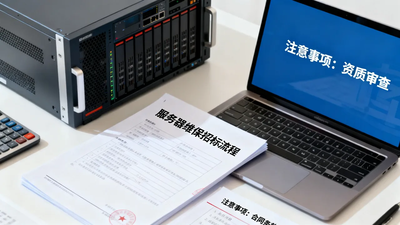 服务器维保招标怎么做，有哪些注意事项？