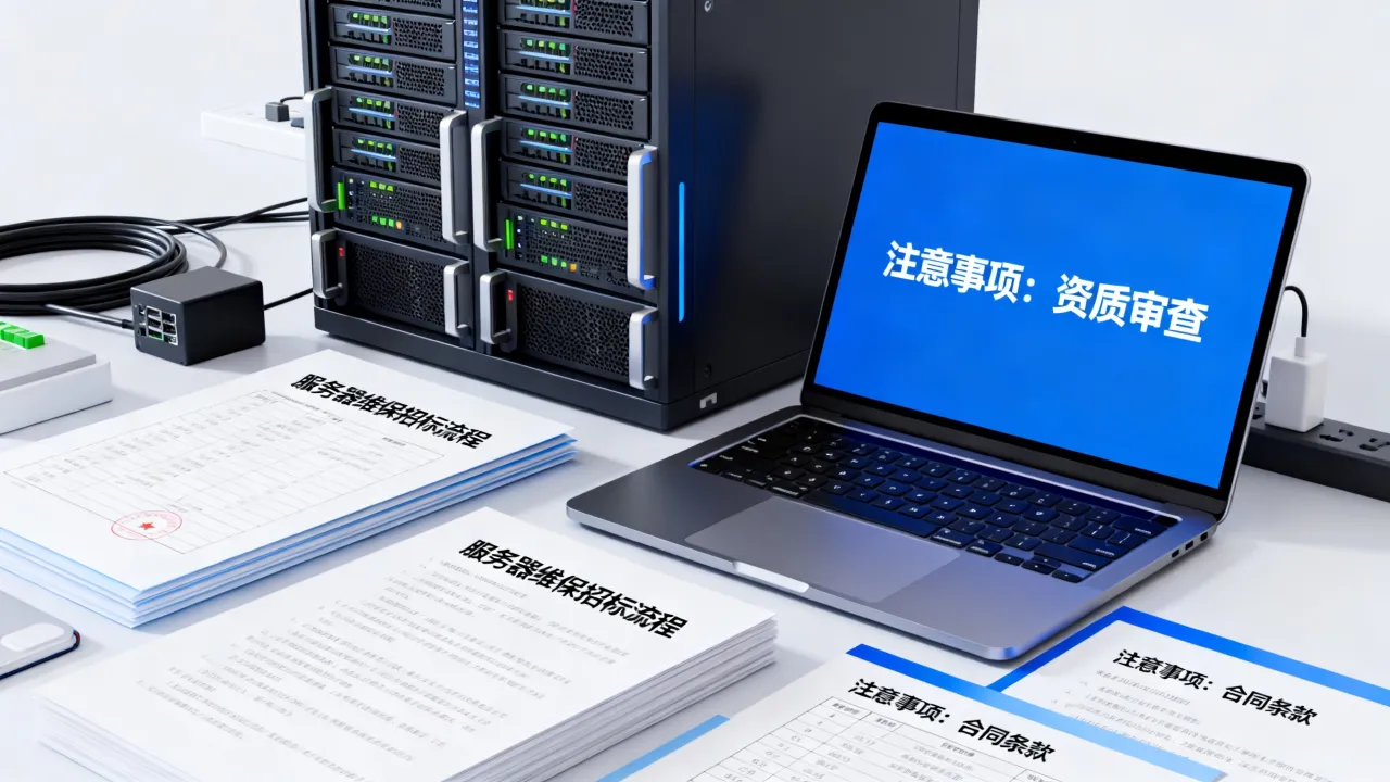 服务器维保招标怎么做，有哪些注意事项？