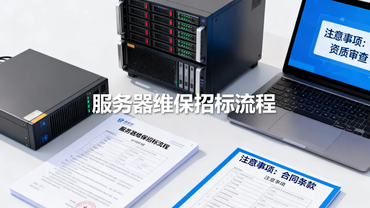 服务器维保招标怎么做，有哪些注意事项？