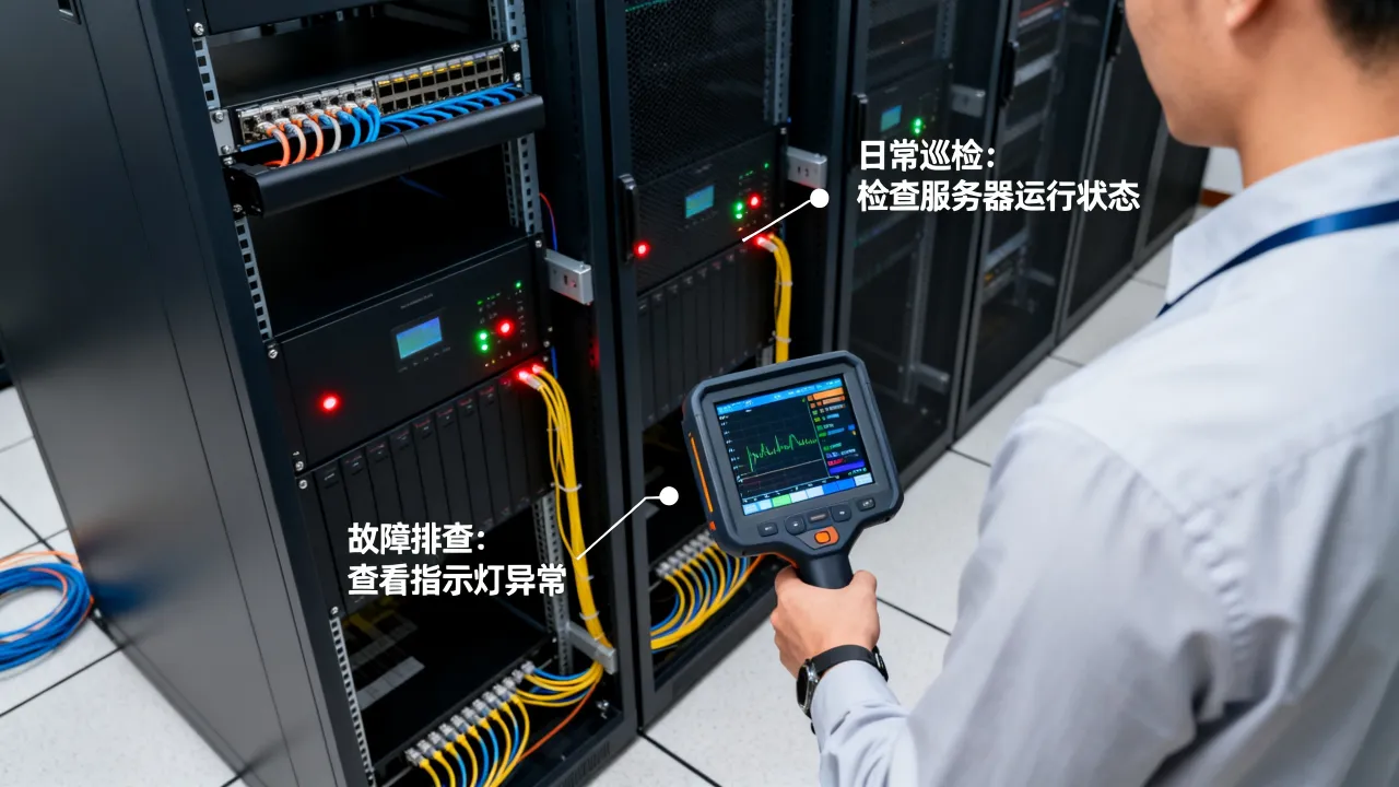 电信服务器机房运维怎么做？机房设备日常巡检与故障排查技巧