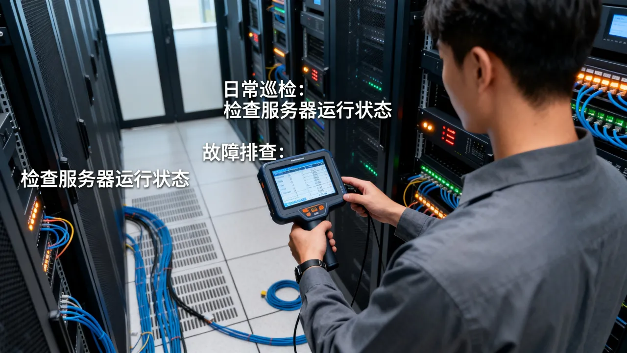 电信服务器机房运维怎么做？机房设备日常巡检与故障排查技巧