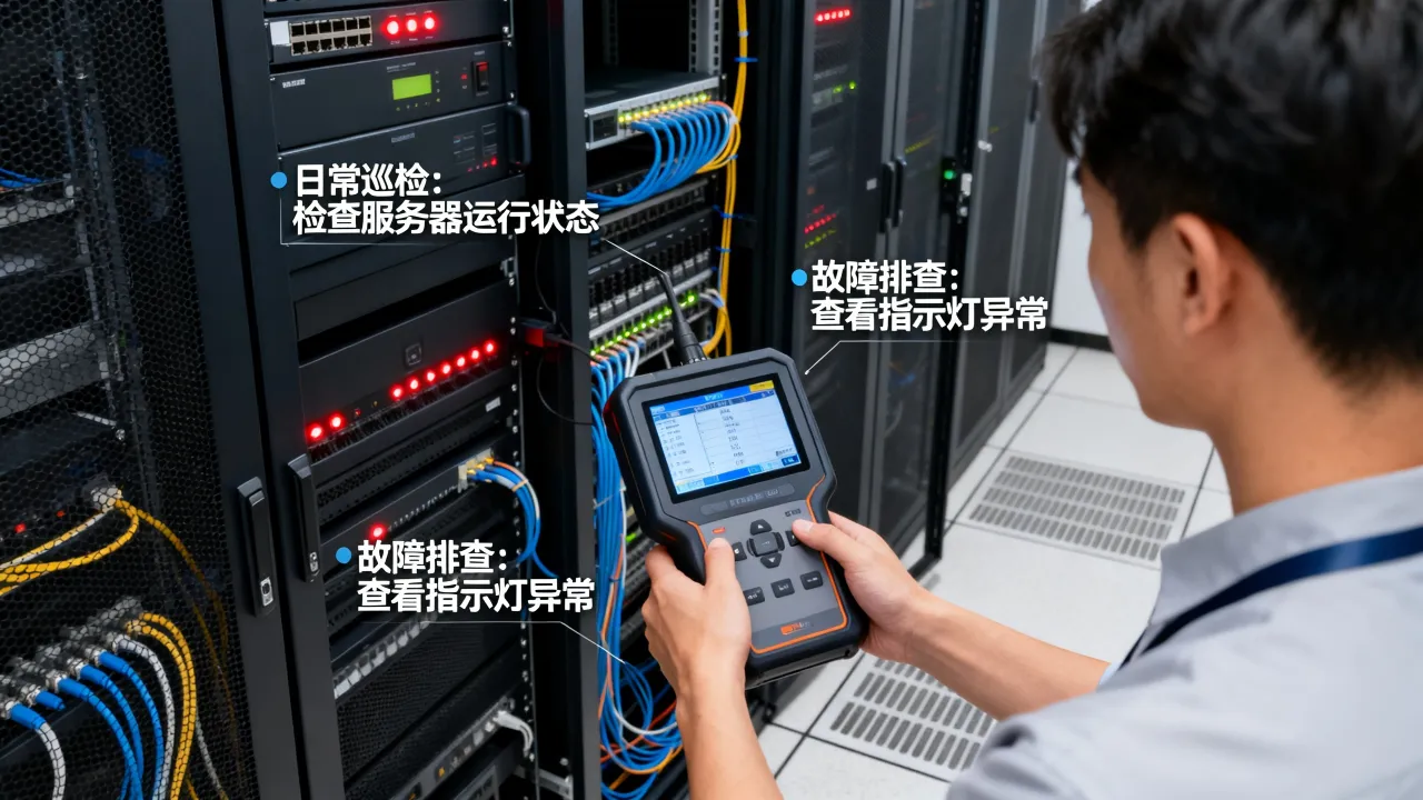 电信服务器机房运维怎么做？机房设备日常巡检与故障排查技巧