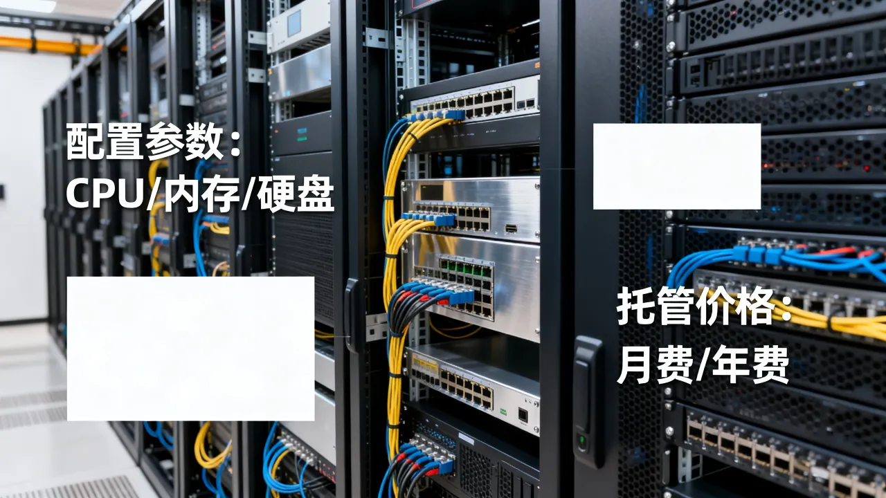 宽带机房服务器怎么选配置？机房服务器托管价格贵吗