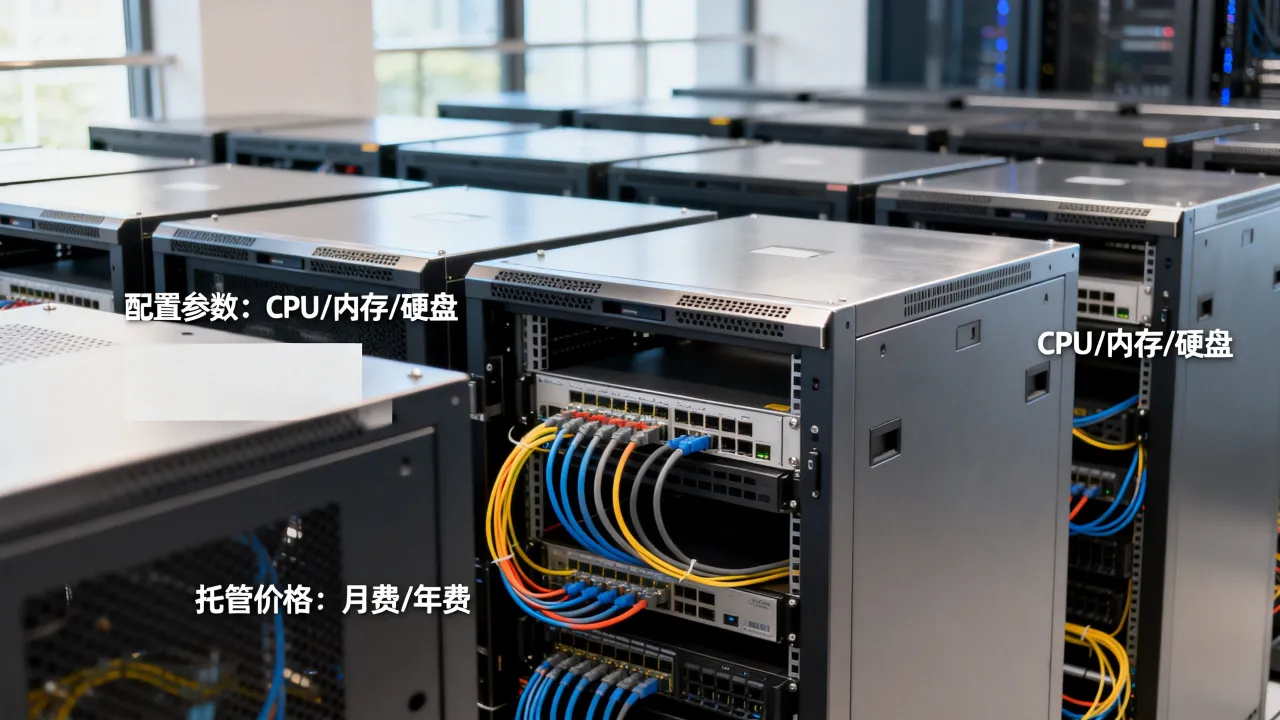 宽带机房服务器怎么选配置？机房服务器托管价格贵吗