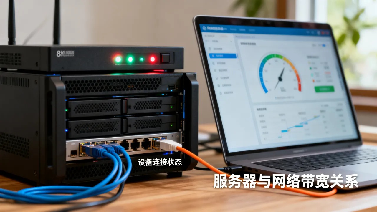 服务器耗网速吗，服务器会影响电脑网速吗