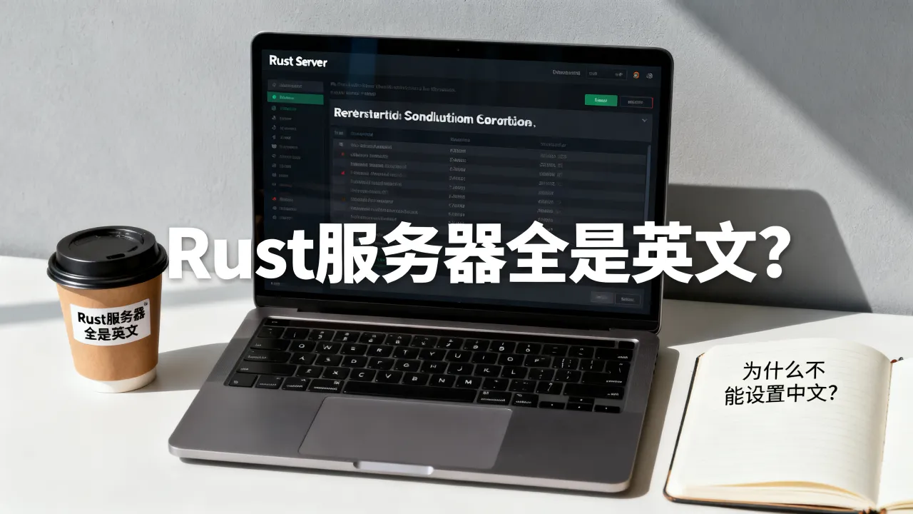 Rust服务器全是英文怎么解决,为什么Rust服务器不能设置中文?