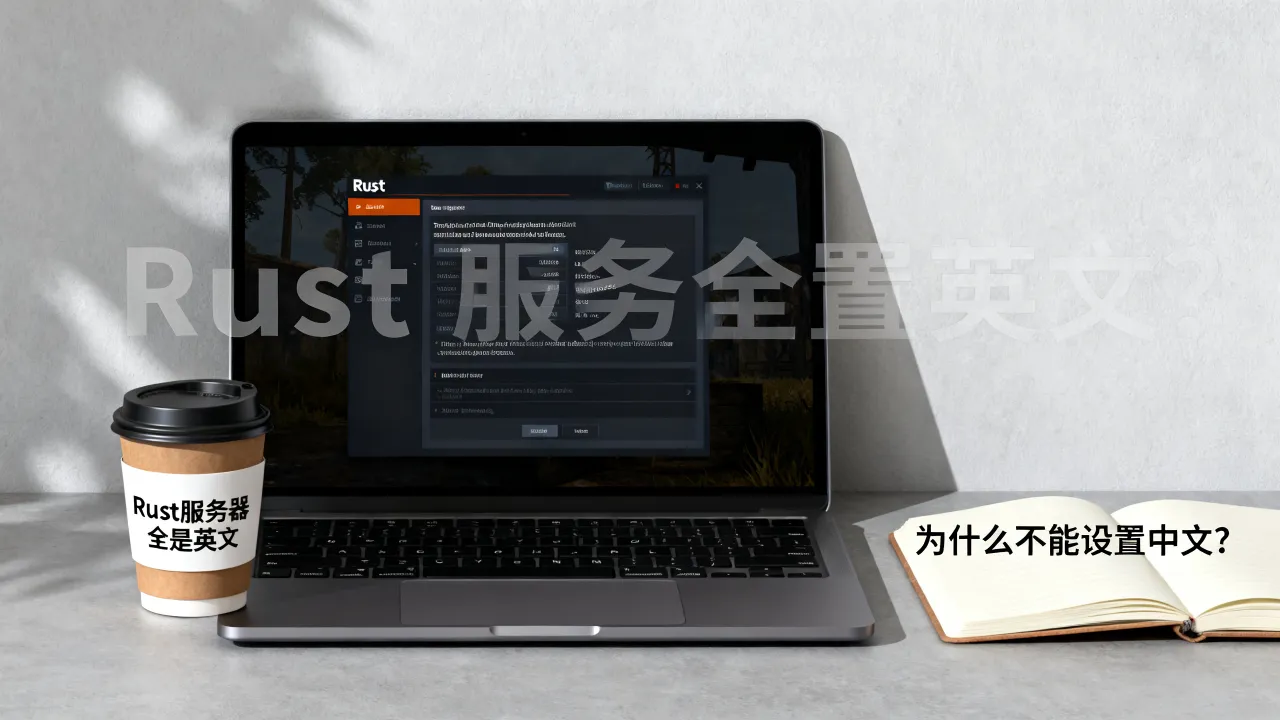 Rust服务器全是英文怎么解决，为什么Rust服务器不能设置中文？