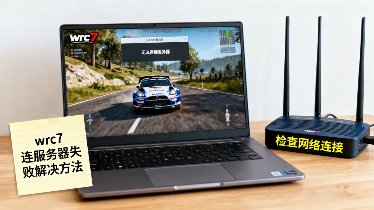 wrc7为什么无法连接服务器?wrc7连接服务器失败怎么解决