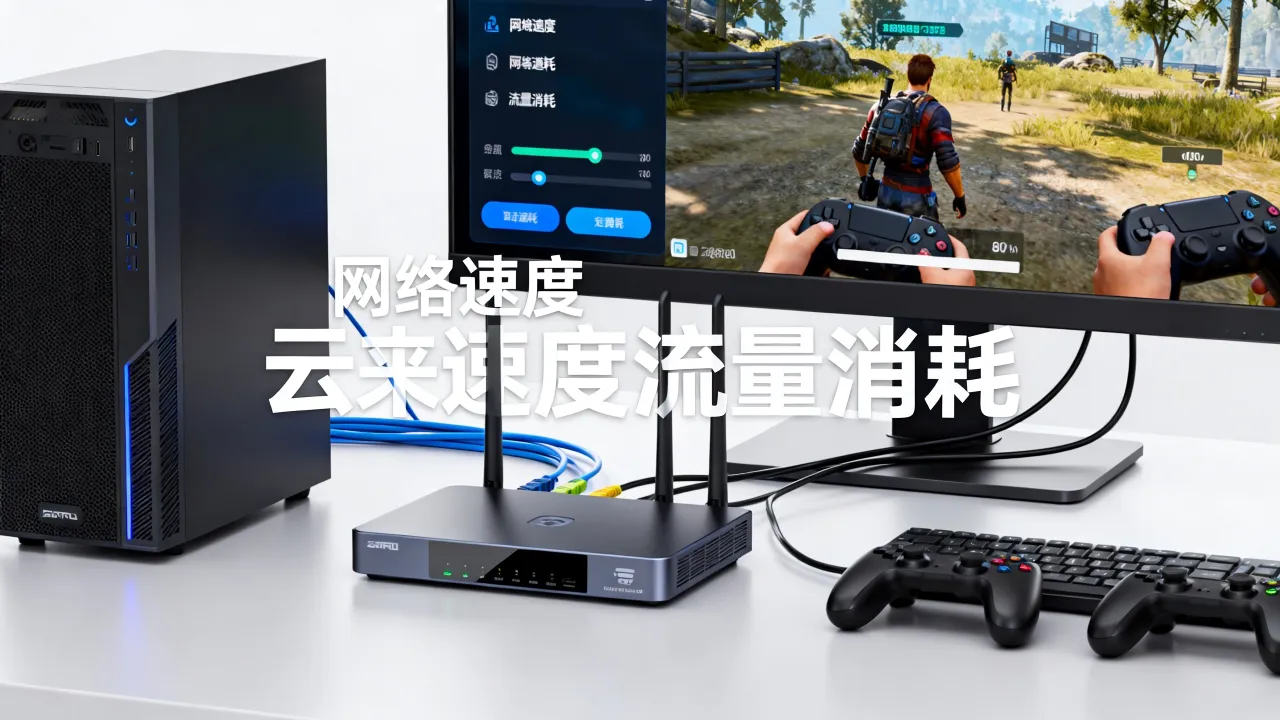 雷电云服务器耗网速吗，云游戏对网络速度和流量消耗大吗