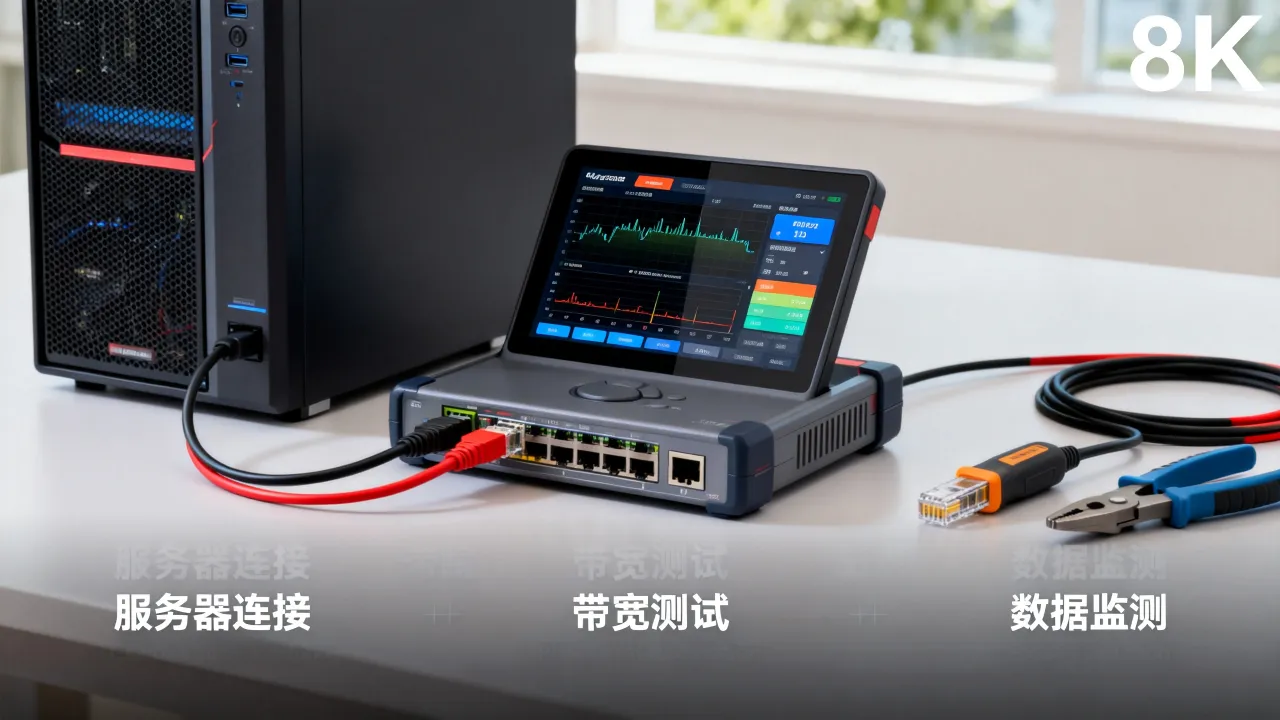 怎么测服务器网速很慢，服务器带宽测试方法有哪些